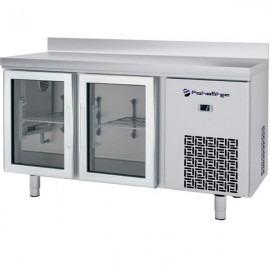 MESA FRIA 2 PUERTAS DE CRISTAL FAHOSTEC