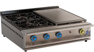 Cocina a gas Media Plancha Sobremesa 2 Fuegos C-G730-I Fagor