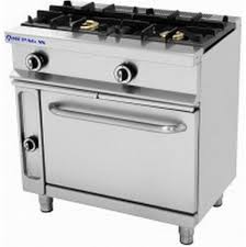 Cocina a gas 2 fuegos 550 horno C2F550H